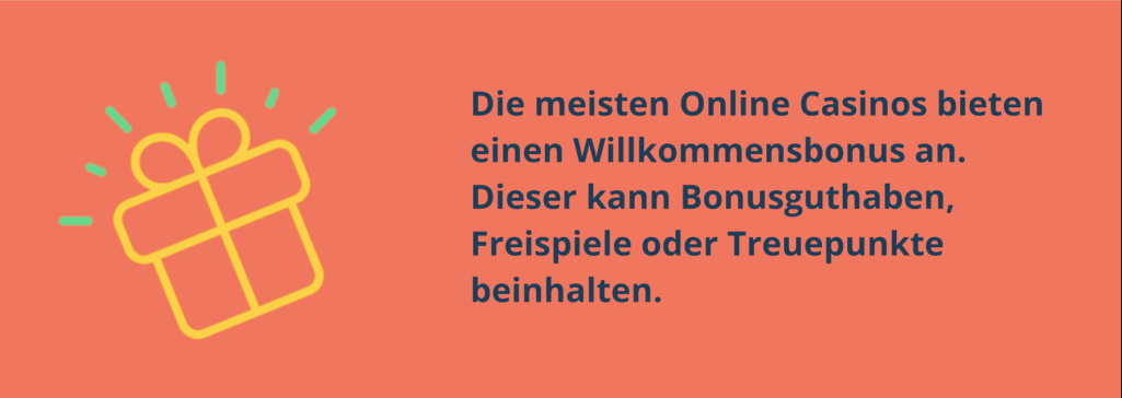 Es gibt verschiedene Formen von Casino Boni