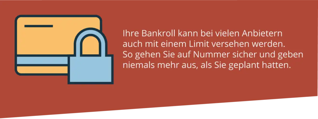 Bankroll, Limit, Online-Casino