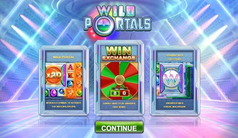 Portale sorgen bei Wild Portals Megaways für fantastische Spielfunktionen