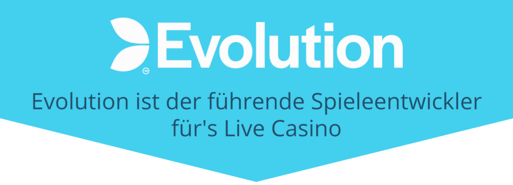 Der Marktführer bei Live Casino Software ist Evolution