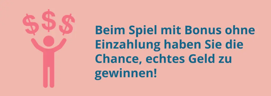 Echtes Geld mit Bonusgeld gewinnen