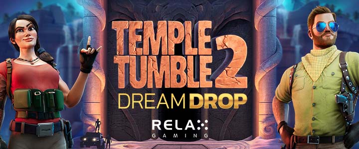 Temple Tumble 2 Dream Drop ist ein Slot von Relax Gaming