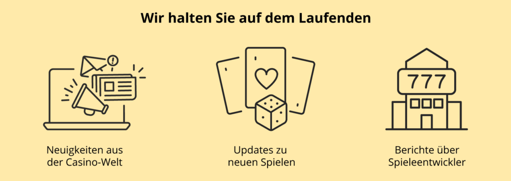 Aktuelle Neuigkeiten aus der Casino-Welt bei CasinoRatgeber.ch