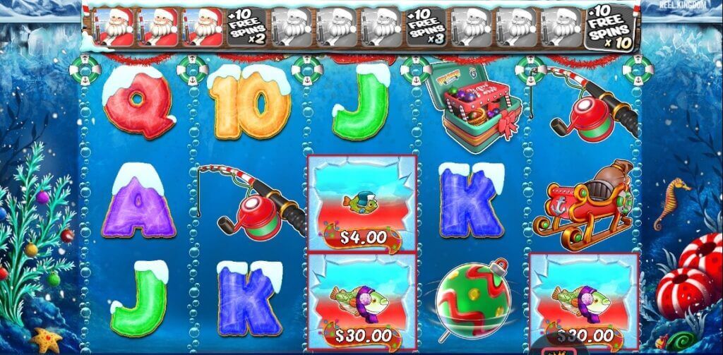 Christmas Big Bass Bonanza verfügt auch über eine Bonus Buy Funktion