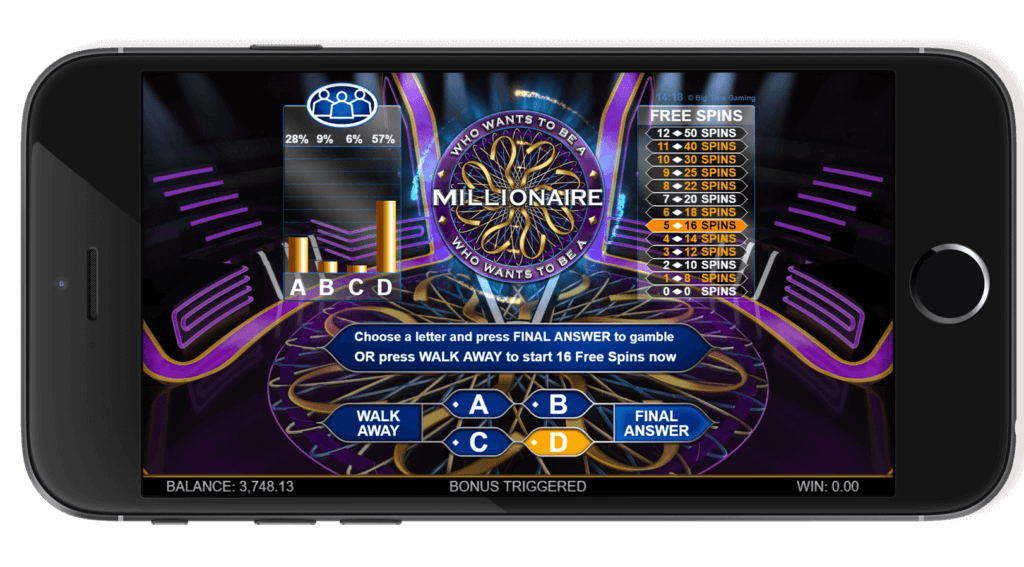 Who Wants to be a Millionaire Megaways Mobil