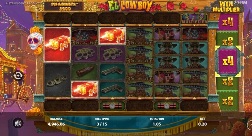 El Cowboy Megaways Freispiele