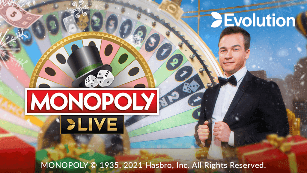 Monopoly Live wurde von Evolution in Kooperation mit Hasbro entwickelt