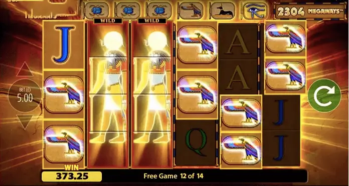 Eye of Horus Megaways ist ein Online-Slot mit guter Grafik