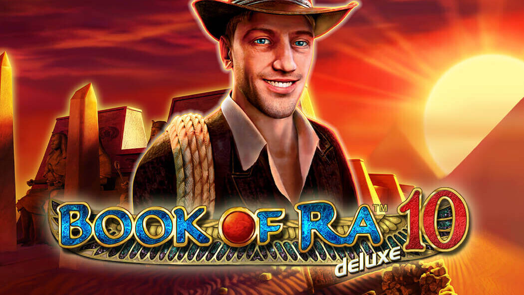 Book of Ra Deluxe 10 ist ein beliebter Slot von Greentube