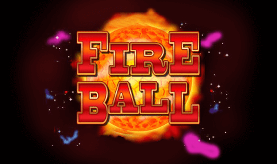 Das Logo des Online-Slots Fireball