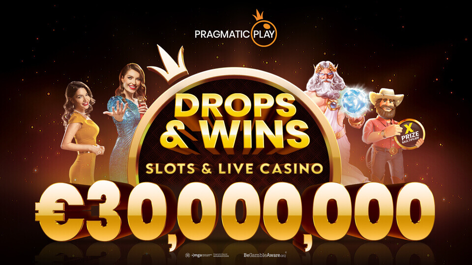 Pragmatic Play erhöht den Drops & Wins Preispool auf 30 Mio. Euro