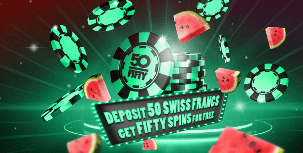 Einzahlungsbonus mit 50 Spins