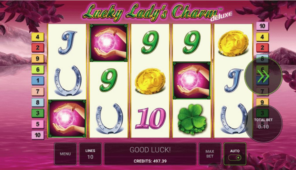 Freispiele bei Lucky Ladys Charm