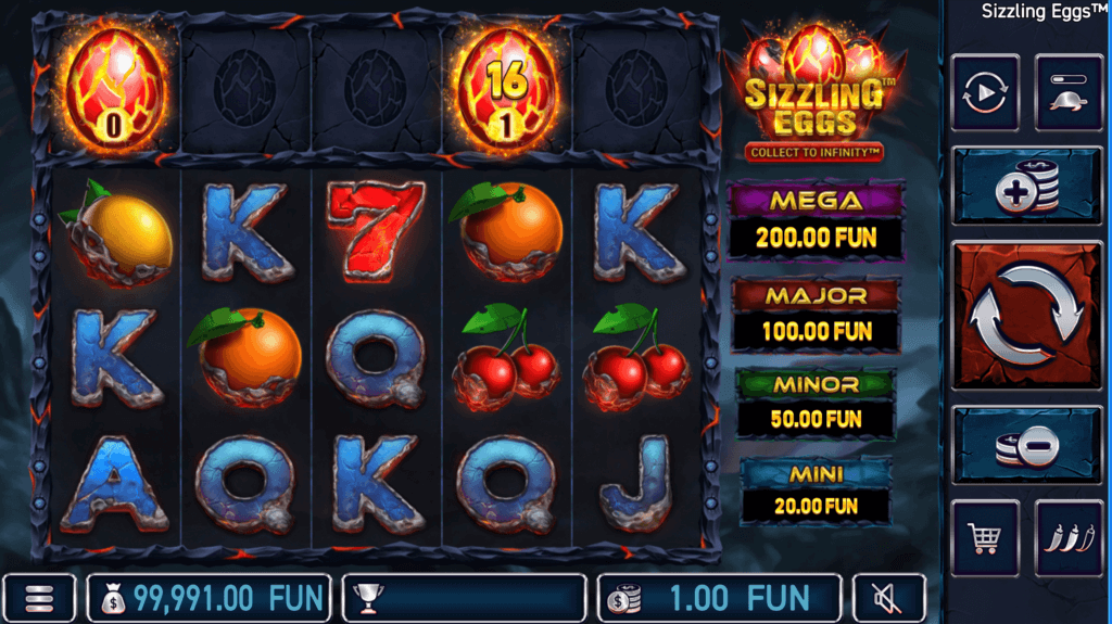 Sizzling Eggs Slot von Wazdan