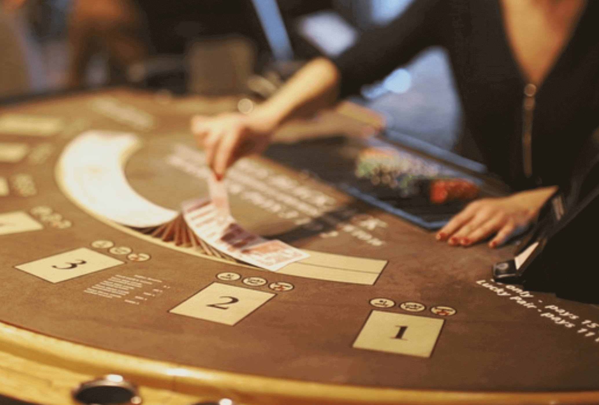 Casino Dealer Spielkarten