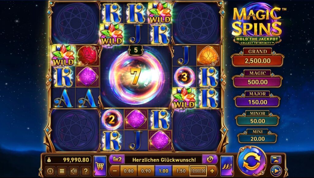 Magic Spins Slot Walzen