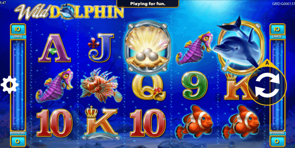 Wild Dolphin Slot von GameArt